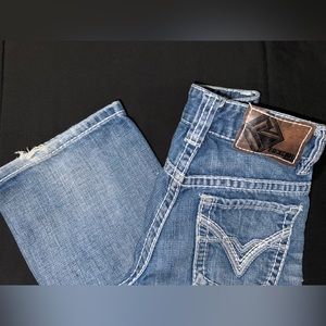 Rock and roll cowboy jeans